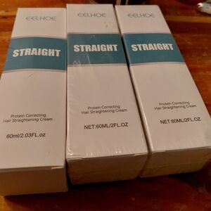 Eelhoe Hair Straightening Cream Set QTY 3 FIRM